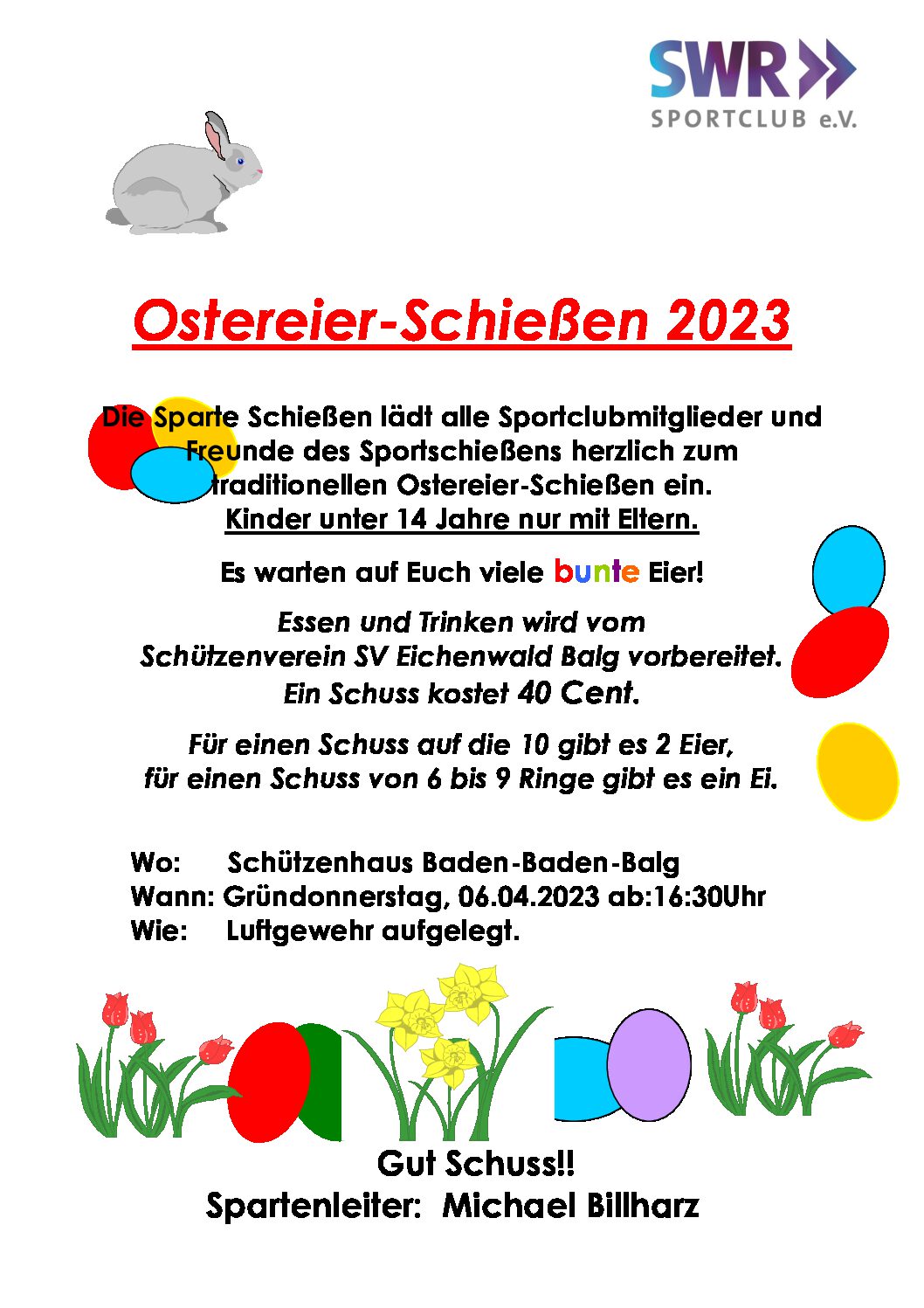 Ostereierschießen 2023