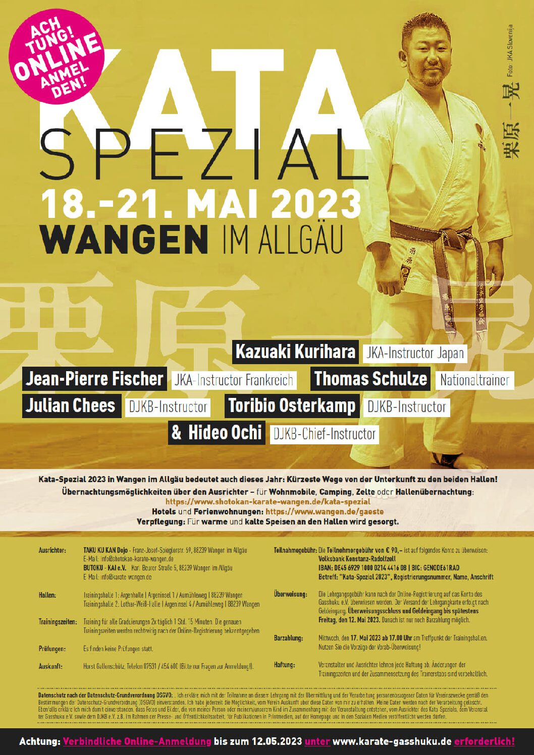 Karate – „Kata Special 2023“ in Wangen