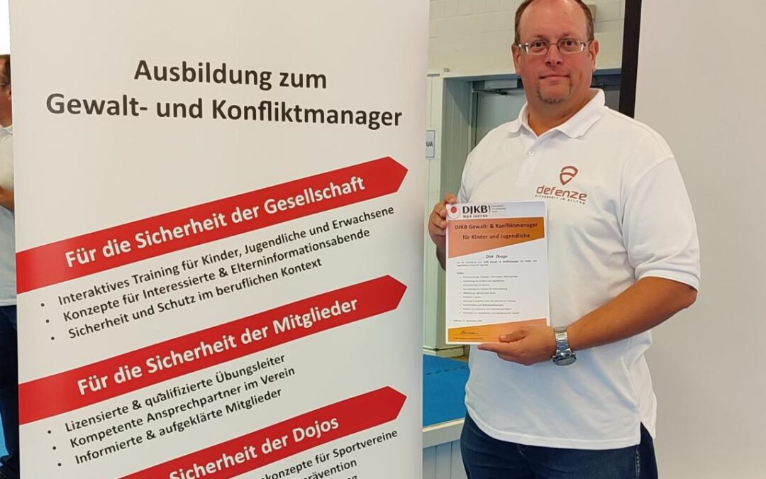 Karate: Dirk Zeuge neuer Gewalt- und Konfliktmanager im DJKB